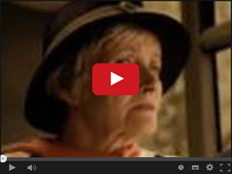 Pele z babcią w autobusie - Scena z filmu Job