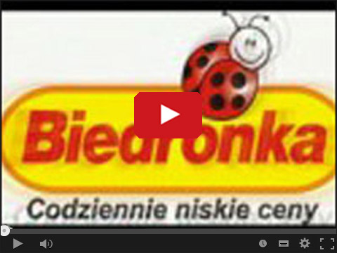 Parodia reklamy Biedronki